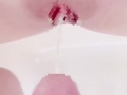 暖かいオシッコがクリトリスにかかると感じちゃう❤️【日本人素人HENTAIカップル個人撮影37】 5/16