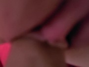 Teen girl with shaved tight pussy gets cream pied 15/16