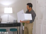 ADULT TIME - Savannah Sixx Pleases Her Stepdad with the HOTTEST Nuru Massage EVER! 2/16