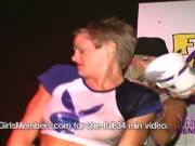 Local College Coeds Flash Tits & Ass To Win This Contest 7/16