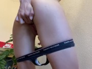 Girl with awesome body is masturbating  13/16