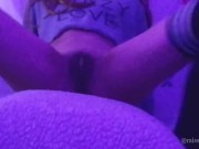 Amateur hot skinny brunette Has Multiple Orgasm Rubbing Her Pussy On The Pillow humping pillow  15/16