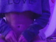 Amateur hot skinny brunette Has Multiple Orgasm Rubbing Her Pussy On The Pillow humping pillow  16/16