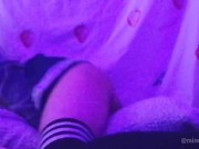 Amateur hot skinny brunette Has Multiple Orgasm Rubbing Her Pussy On The Pillow humping pillow  5/16