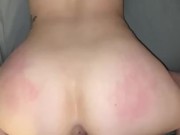 White girl makes a mess 16/16