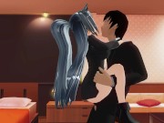 3D HENTAI stepsister invited a classmate to have sex 4/16