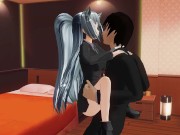 3D HENTAI stepsister invited a classmate to have sex 6/16