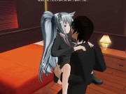 3D HENTAI stepsister invited a classmate to have sex 7/16