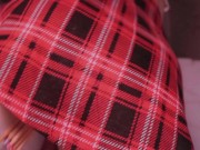 SCHOOLGIRL STRETCHES HER TIGHT PUSSY WITH PENCILS 16/16