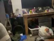 Nerdy chick loves sucking BF’s huge dick.  10/16