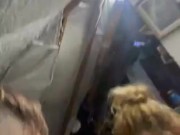 Nerdy chick loves sucking BF’s huge dick.  7/16