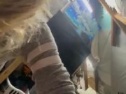 Nerdy chick loves sucking BF’s huge dick.  9/16