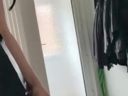 Who wants me to fuck them up the ass…? First time wearing a strap on 8/16