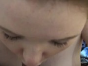 White chubby teen munching on dick 1/16