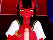 Meru the Succubus wants her SEXY BODY FUCKED Hentai POV 1/16