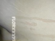 haciendo una turca termino bañada en leche 16/16