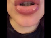 Wanna drink some pretty girl spit? 1/16