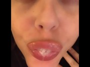 Wanna drink some pretty girl spit? 15/16