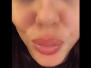 Wanna drink some pretty girl spit? 2/16