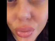 Wanna drink some pretty girl spit? 6/16