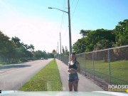 Roadside - Inked Babe Brenna Mckenna Rides Her Mechanic's Big Cock 1/16