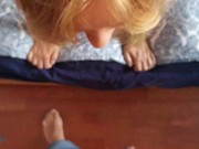 European University NANNY SQUIRT while her Cuckold Boyfriend Wait 🔹 Real Amateur MY BLUE APPLE 3/16