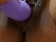 HUGE CLIT PULSATING Trynna squirt for the first time.  1/16