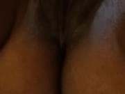 HUGE CLIT PULSATING Trynna squirt for the first time.  14/16