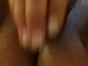 HUGE CLIT PULSATING Trynna squirt for the first time.  2/16