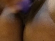 HUGE CLIT PULSATING Trynna squirt for the first time. 