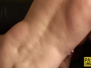 Deep throating kinky submissive gets banged by Pascal White 10/16