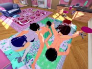 HOT FOURSOME WITH AKAGI AND KAGA - KANCOLLE KANTAI COLLECTION PORN 3/16