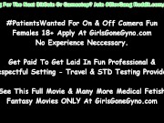 $CLOV Stefania Mafras Gyno Exam By Doctor Tampa & Nurse Lenne Lux On GirlsGoneGynoCom 15/16