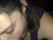 white noisy neighbor comes over to suck cock 10/16