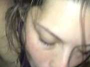 white noisy neighbor comes over to suck cock 7/16