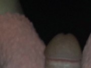 Pink fuzzy popcorn socks and wrinkled soles wind up all cummy somehow?!=) 3/16