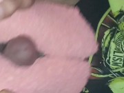 Pink fuzzy popcorn socks and wrinkled soles wind up all cummy somehow?!=) 6/16
