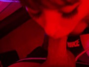 DIRTY CUMSLUT RECEIVES A HUGE CUMSHOT ON FACE AND TITS AFTER SENSUAL EDGING BLOWJOB AND DEEPTHROAT 10/16