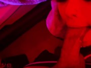 DIRTY CUMSLUT RECEIVES A HUGE CUMSHOT ON FACE AND TITS AFTER SENSUAL EDGING BLOWJOB AND DEEPTHROAT 11/16