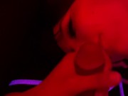 DIRTY CUMSLUT RECEIVES A HUGE CUMSHOT ON FACE AND TITS AFTER SENSUAL EDGING BLOWJOB AND DEEPTHROAT 16/16