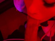 DIRTY CUMSLUT RECEIVES A HUGE CUMSHOT ON FACE AND TITS AFTER SENSUAL EDGING BLOWJOB AND DEEPTHROAT 9/16