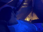 Goes balls deep with huge cock while she takes every bit of it  1/16