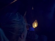 Goes balls deep with huge cock while she takes every bit of it  15/16