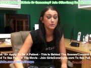 $CLOV Ashley Grace Snoops In Doctor Tampa's Exam Room, Gets Caught Masturbating By Nurse Amo Morbia! 13/16