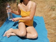 Hot like the Sun and wet like the rain (masturbating outdoors on a summer day) 3/16
