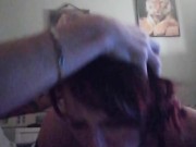 Hard blowjob and facefuck 13/16