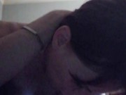 Hard blowjob and facefuck 2/16