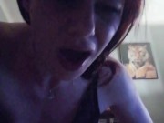 Hard blowjob and facefuck 4/16