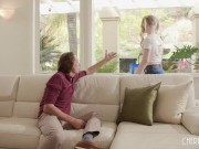 Emma Starletto Sexy Blonde Spinner Babe Is Horny And Gets Steve Holmes To Fuck Her Tight Pussy 2/16