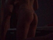 шлюха любит сосать стоя на коленях перед своим господином 16/16